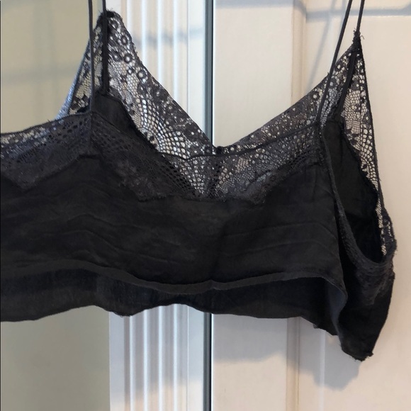 Free people gray crop top - Picture 5 of 6